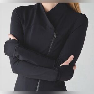 Lululemon Precision Jacket Black size 12 excellent used condition